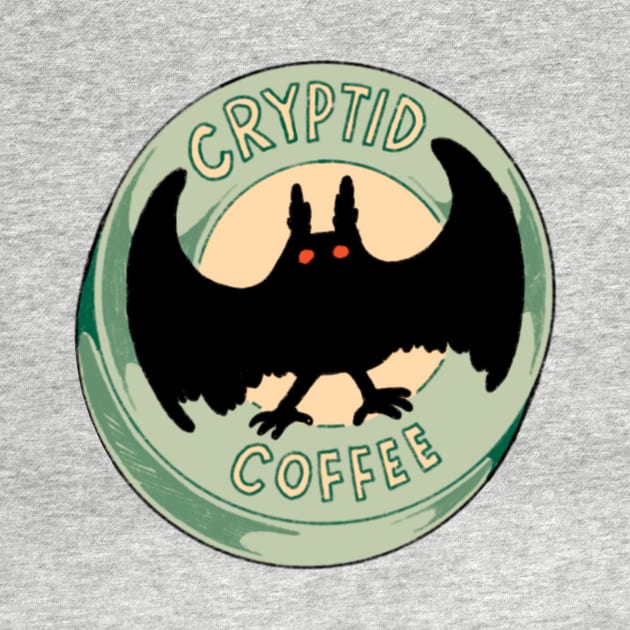 Cryptid Coffee logo by PeachyDoodle